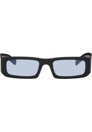 Prada Eyewear Black Rectangular Sunglasses
