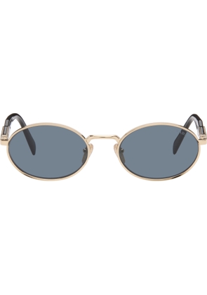 Prada Eyewear Gold 'Prada Eyewear Collection' Sunglasses