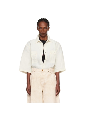 WILLY CHAVARRIA Off-White S/S Corcoran Shirt