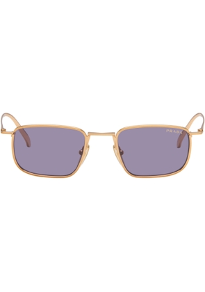 Prada Eyewear Gold PR D52S Sunglasses