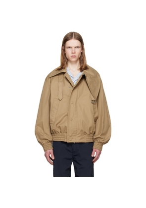 Dries Van Noten Beige Cotton Jacket