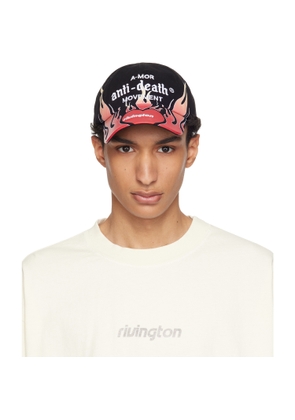 Rivington Roi Rebis Black & Red 'Anti-Death' Cap