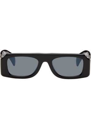 Jil Sander Black Oliver Peoples 'Edition 4' Sculptural Sunglasses