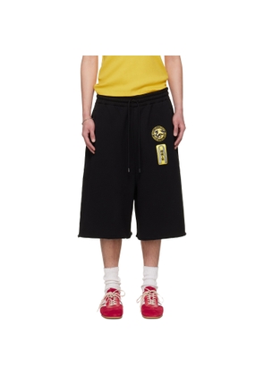 LU'U DAN BRUCE LEE x LỰU ĐẠN Black Zoku Shorts
