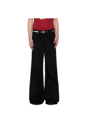 LU'U DAN BRUCE LEE x LỰU ĐẠN Black Motel Trousers