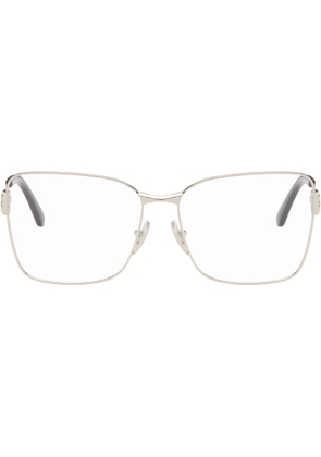 Balenciaga Silver Mercury Squared Metal Glasses