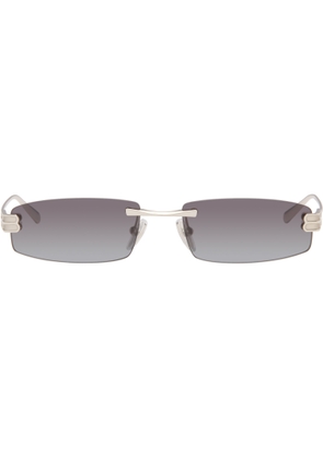 Balenciaga Silver 'Gossip Everyday' Sunglasses