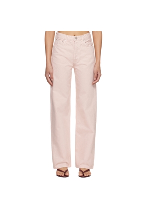 AGOLDE Pink Ren Jeans