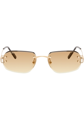 Cartier Gold Classic C Motif Sunglasses