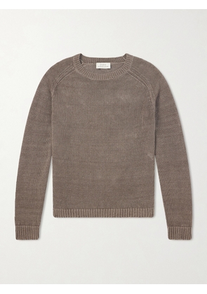 Studio Nicholson - Costes Linen Sweater - Men - Brown - S