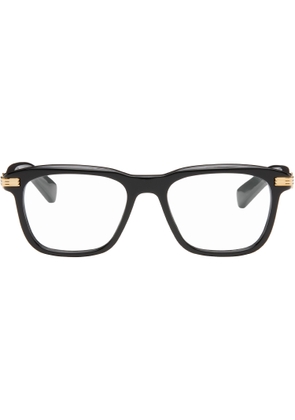 Cartier Black Premiare Rectangular Acetate Glasses