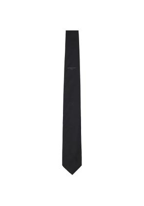 Givenchy Black Paris Silk Jacquard Tie
