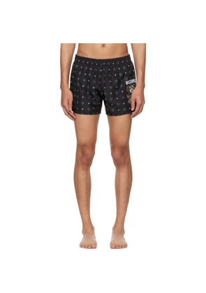 Moschino Black Teddy Swim Shorts