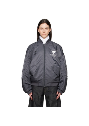 WILLY CHAVARRIA Black adidas Originals Edition Bomber Jacket