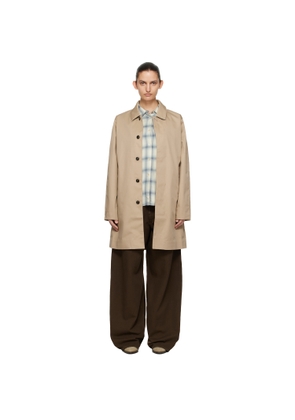 Barbour Beige Rokig Lightweight Mac Jacket