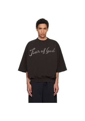 Fear of God Brown '43' Cut Sleeve Sweatshirt