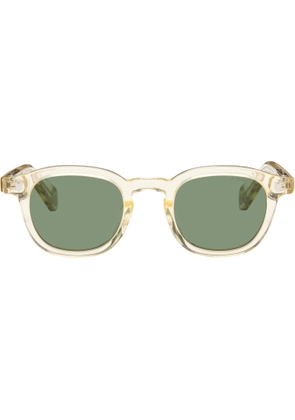 Maison Kitsuné Yellow A. Society Edition Camille Sunglasses