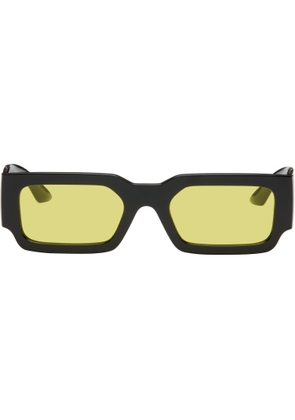 Versace Black Greca Maxi Sunglasses