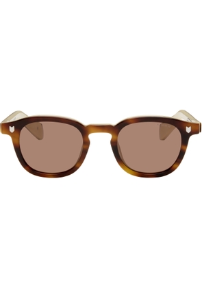 Maison Kitsuné Brown A. Society Edition Camille Sunglasses