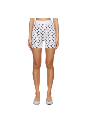 Marine Serre SSENSE Exclusive White Shorts