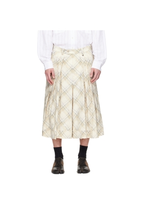 Vivienne Westwood Beige Culotte Trousers