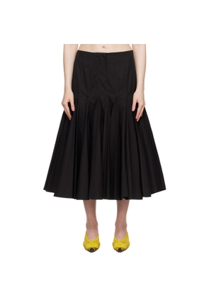 JACQUEMUS Black La Croisière 'The Agave' Midi Skirt
