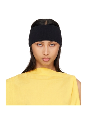 TOTEME Black Compact Knit Headband
