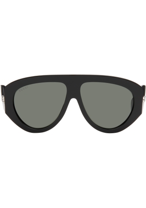 Gucci Black Mask Frame Sunglasses