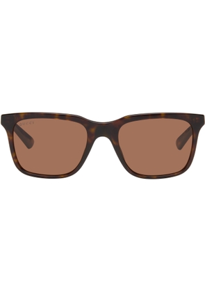 Gucci Brown Square Sunglasses