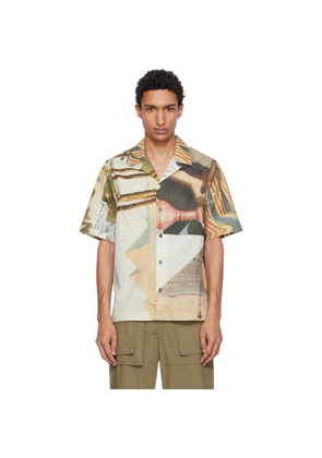 Paul Smith Multicolor Camp Collar Shirt