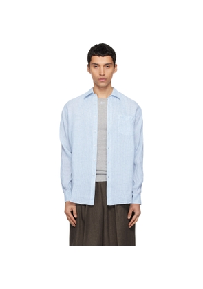 ERL Blue Plaid Shirt