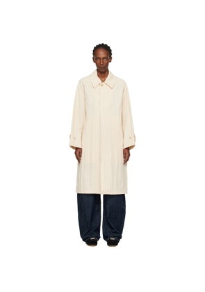 A.P.C. Beige Amy Mac Trench Coat