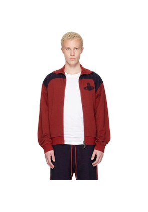 Vivienne Westwood Red & Navy Alien Track Jacket