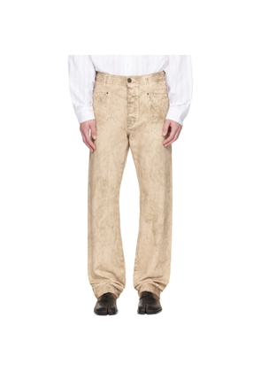 Vivienne Westwood Beige Carpenter Jeans