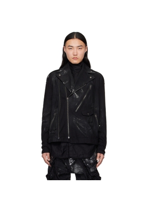 Julius Black Ana-Moto JD Biker Denim Jacket