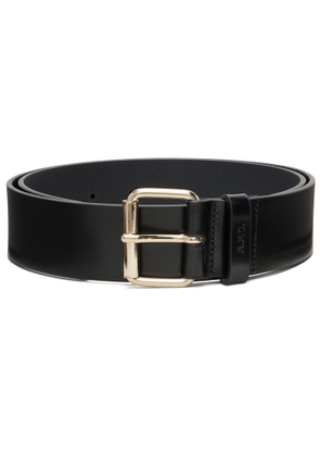A.P.C. Black 'La Ceinture' Large Belt