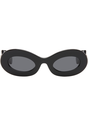 Valentino Black Nellcôte V Logo Sunglasses