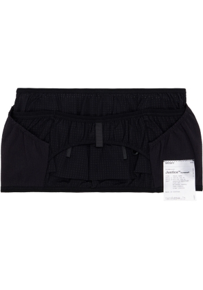 Satisfy Black Justice Dyneema Trail Band Belt