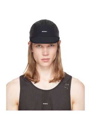 Satisfy Black Rippy Trail Cap