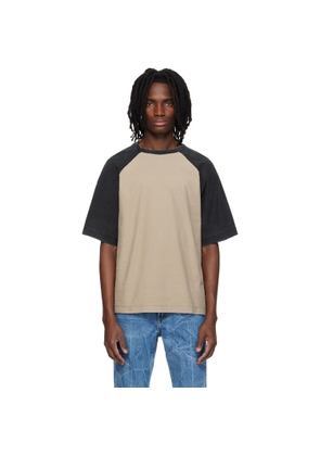 MMIC Brown & Black Block T-shirt