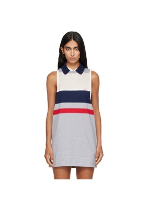 Versace Multicolor Striped Cotton-Jersey Minidress