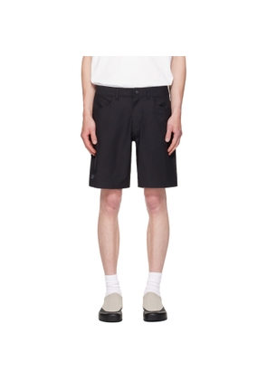 Arc'teryx Black Kragg 9 Cotton Shorts