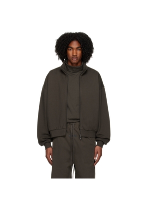 Fear of God ESSENTIALS Gray Full Zip Jacket