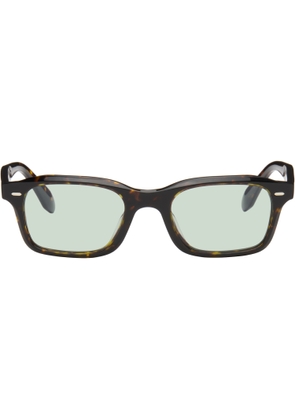 Oliver Peoples Brown N.08 Sunglasses
