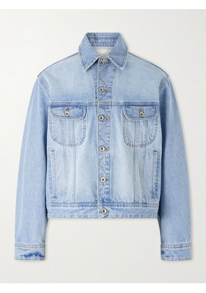Studio Nicholson - Derby Cropped Denim Jacket - Men - Blue - S
