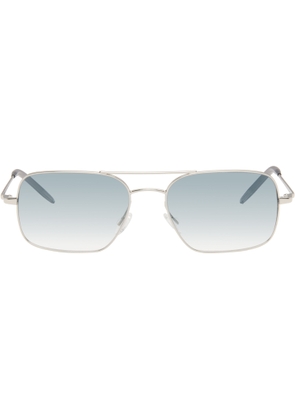 Oliver Peoples Silver Victory II Sunglasses