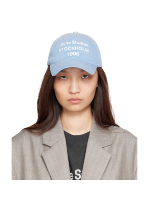 Acne Studios Blue Logo Cap