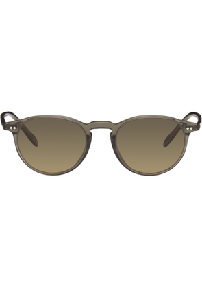 Oliver Peoples Gray Riley Sunglasses