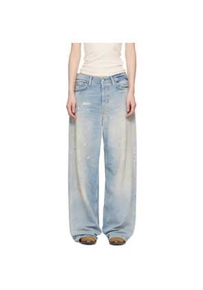 Acne Studios Blue Loose Fit 1981 Jeans