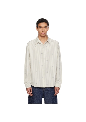 JACQUEMUS Beige 'The Simon long-sleeve' Shirt